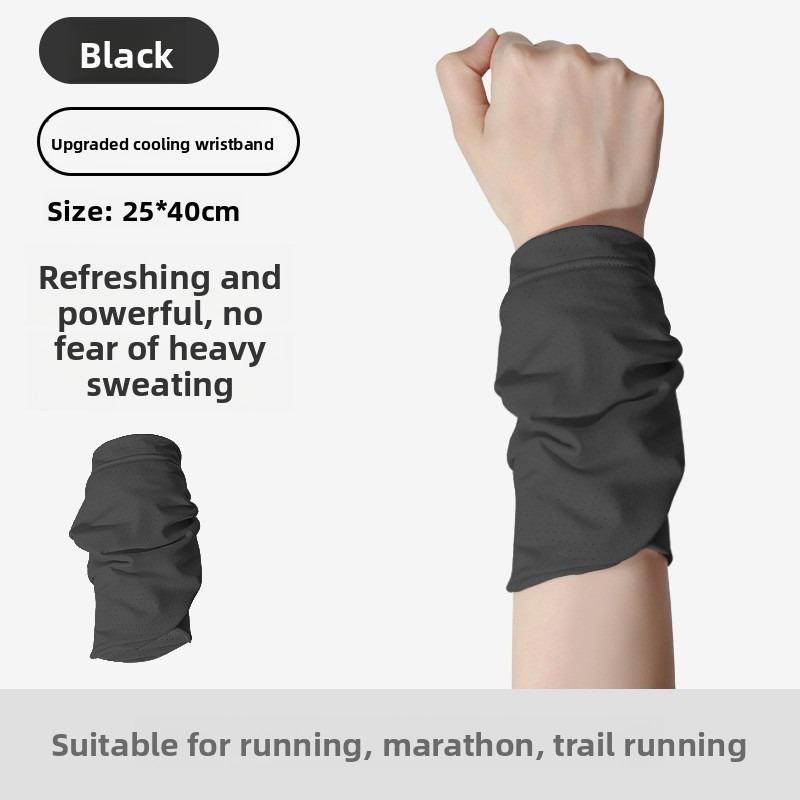 Sports Anti-Sweat Wristband for Running - Cold-Feeling Wrist Support - Fitness Equipment for Both Men and Women - Breathable and Portable