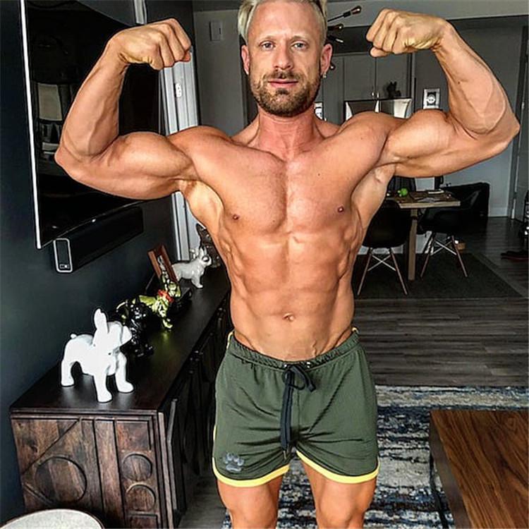 Men's Quick-Dry Fitness Shorts: Breathable, Loose, Summer Sports & Beach Wear