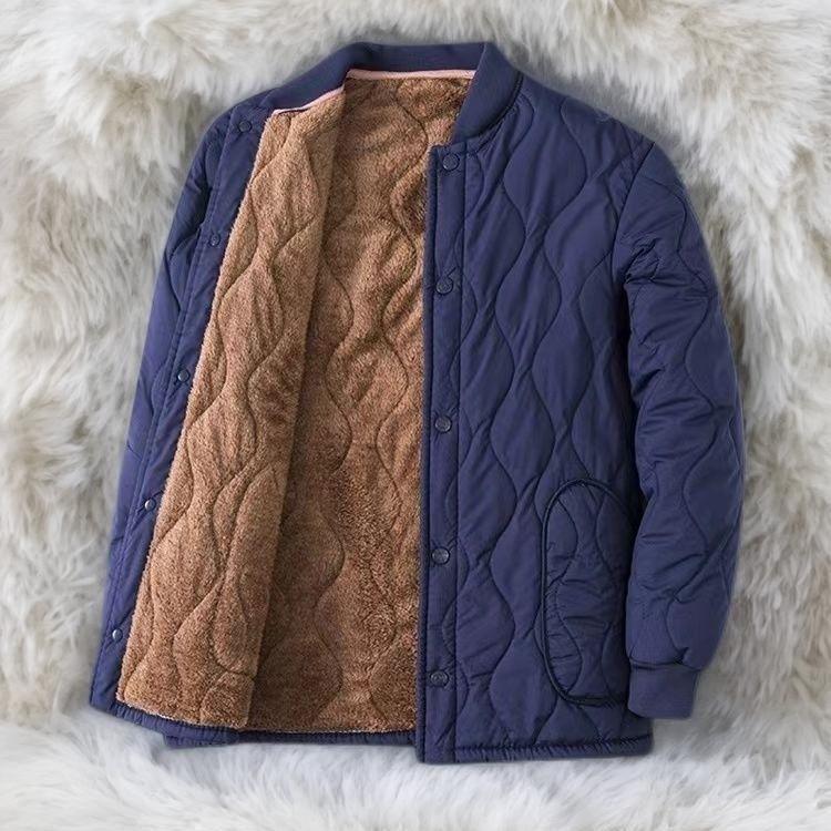 

Men s Lambswool Cotton Jacket Liner - Warm, Thickened, Close-Fitting for Autumn/Winter Senior Wear. 4XL (145-165 lbs)