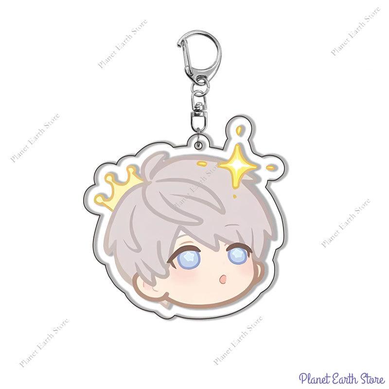 New Acrylic Keychain Love and Deep Space Role-playing Game Peripherals Xavier Zayne Rafayel Sylus Anime Enthusiasts Gifts 2025