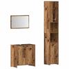 VidaXL Ensemble De Meubles Salle De Bain 3 Pcs Bois D'ingénierie, Armoire De Salle De Bain, Placard De Salle De Bain, Meuble 3328561