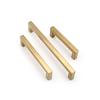 Modern Style Cabinet Drawer Handle Knob Hollow Stainless Steel Door Square Furniture Cupboard Handle Hardware