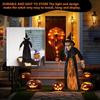 Halloween Decoration Voice Control Witch Large Hanging Ghost Luminous Soundmaking Bar Ghost House Horror Decoration Horror Toy