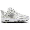 Air Jordan 6 Retro Low Golf Pacote para Presente Masculino Tênis Prateado Photon-Dust Prateado Metálico FD6719-001