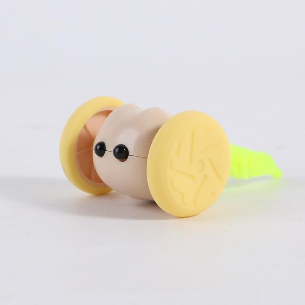 

Rechargeable Automatic Teaser Obstacle Avoidance Interactive Cat Toy Cat Enrichment розовый