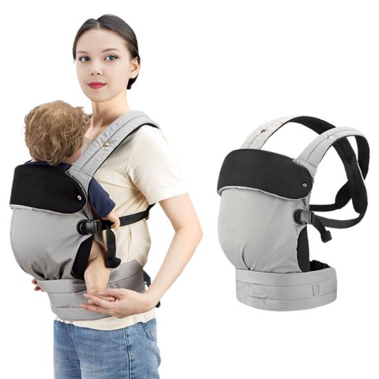 Baby Carrier for Newborns To Toddlers 7-36 Lbs Ergonomic 4-in-1 Design Adjustable Hip Seat Straps Supports Healthy Hip Spinal Development Baby Carrier