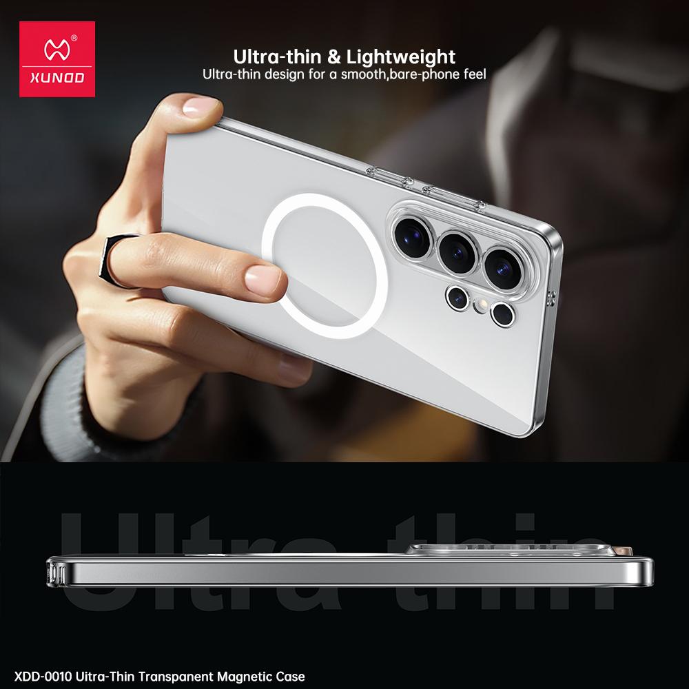 for Samsung Galaxy S26 Ultra Magnetich Case. Camera Protection Ultra Transparency PC Clear Cover, Thin&Lightweight