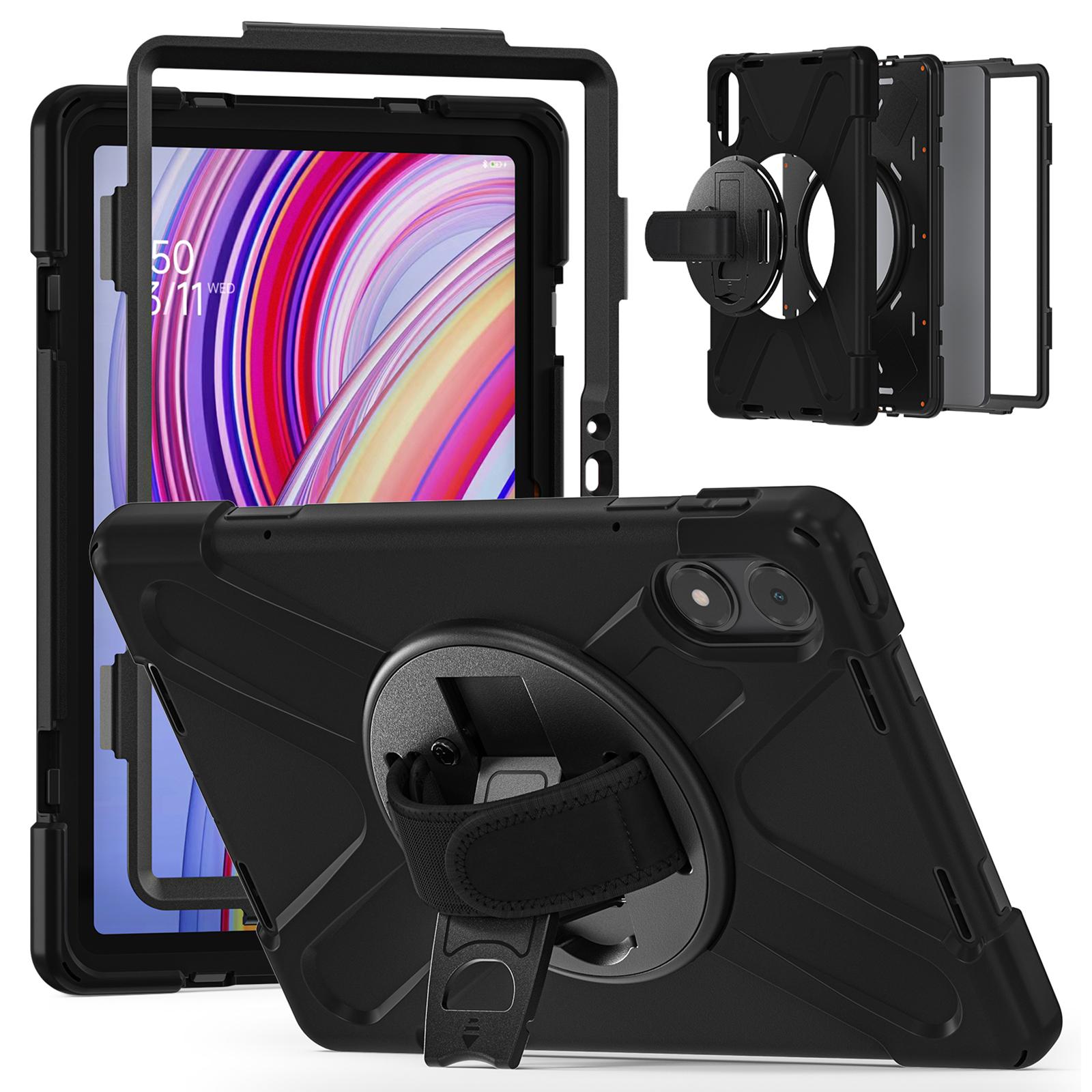 

Чохол-підставка для планшета для Xiaomi Redmi Pad Pro 5G/Redmi Pad Pro/Poco Pad 5G/4G TPU PC Силіконова кришка Black