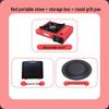 Portable Outdoor Windproof Butane Gas Camping Stove with Hot Pot Feature