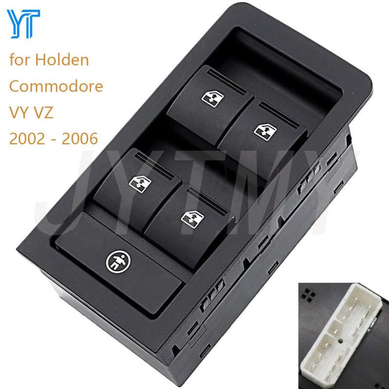 For Holden Commodore VY VZ 2002 2003 2004 2005 2006 Driver Side Electric Power Window Switch Button 92111629 Car Accessories