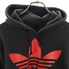 adidas Trefoil logo Long sleeve Sweatshirts XS black Back brushed Men's Used