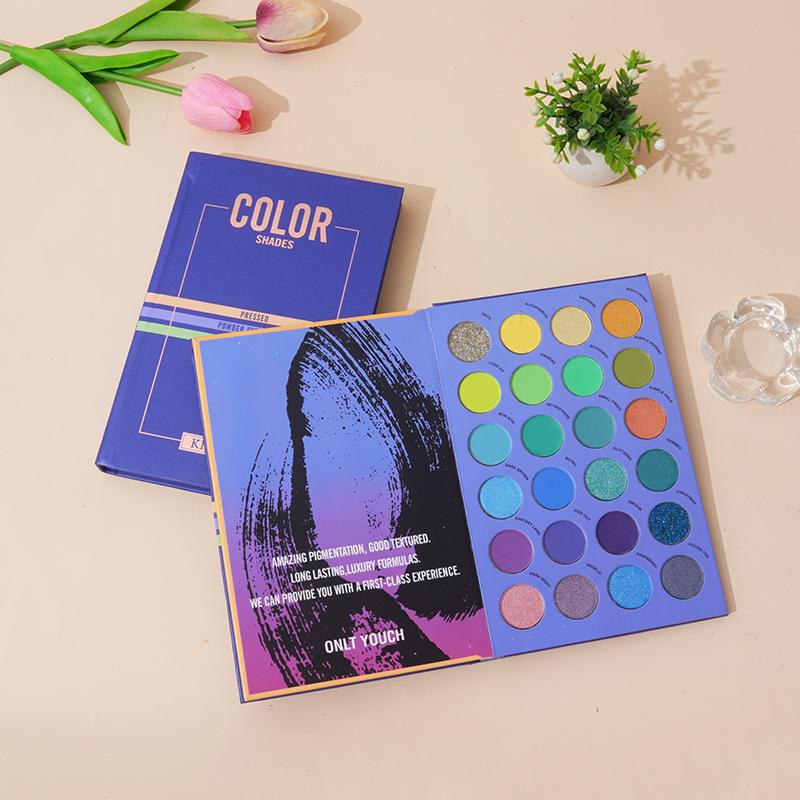 72-Color Long-Lasting Matte & Pearlescent Eyeshadow Palette