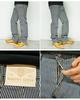 Kojima Jeans 13oz Denim Cargo Made In Pants, Japan, Men's, RNB-1127B-Hickory-34