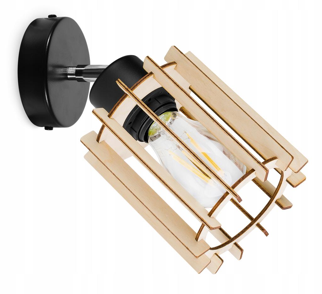 MODERN WOODEN LED CEILING LAMP
