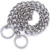 Dog Training Slip Chains Heavy Metal Dog Choke Collar Adjustable Chrome Plated P Chain Dog Collar for Pet Puppy Medium Large Dog