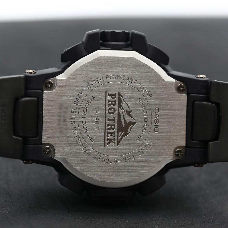 CASIO Men PRO TREK Black Watch PRW-6100YT-1 PRW-6100YT-1