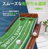 NMILE Putter Practice Mat Putter Mat Practice Equipment Golf Practice Equipment Training Automatic Ball Return Function Smooth Slope 3m Beginners