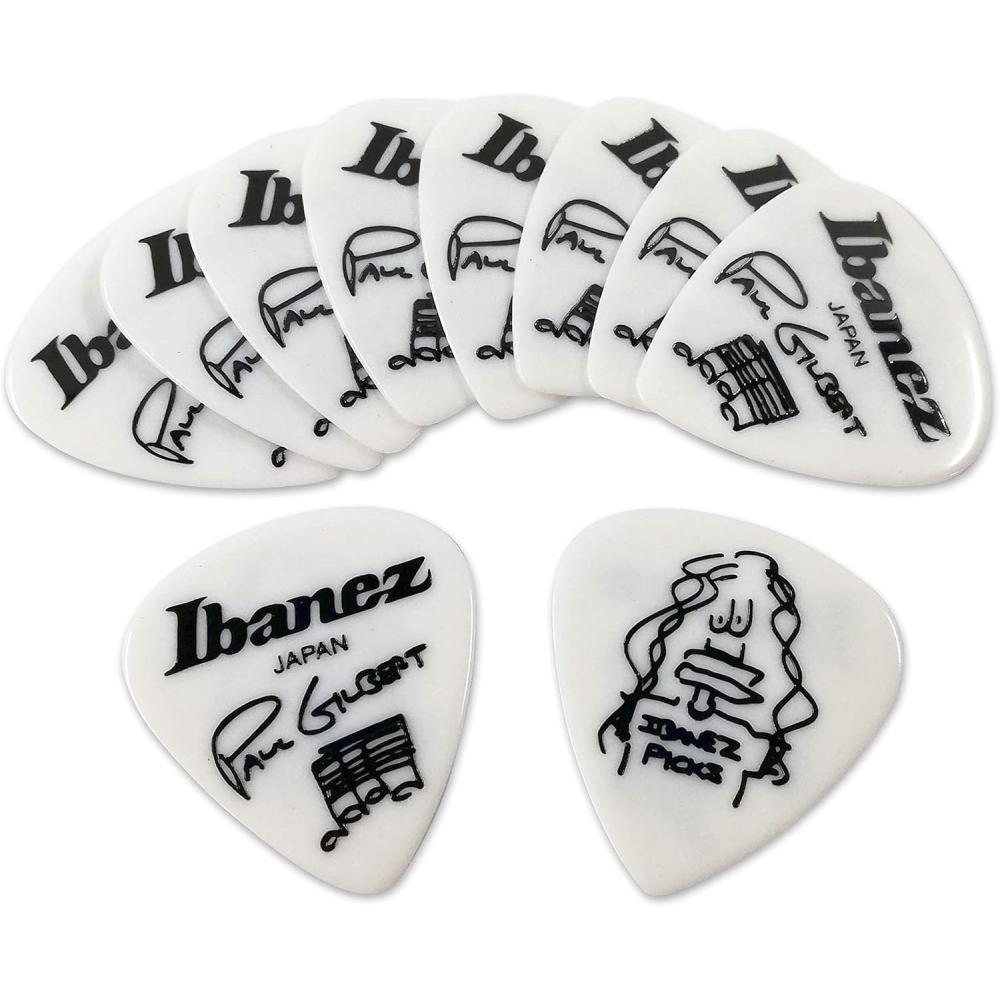 Ibanez 1000pg Wh Пол Гилберт Медиаторы для гитары X 10 шт.