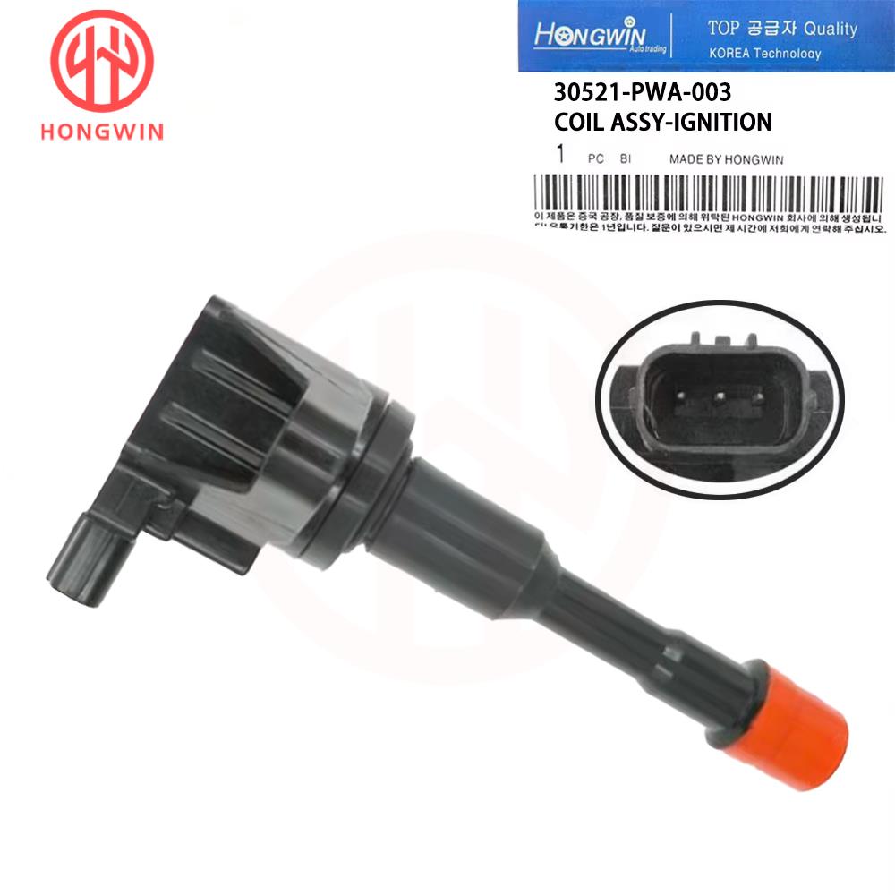 30521-PWA-003 Катушка зажигания для Honda Civic 7 8 VII VIII JAZZ FIT 2 3 II III 1.2 1.3 1.4L 30521-PWA-S01 UF374 C1408 ignition coil X1