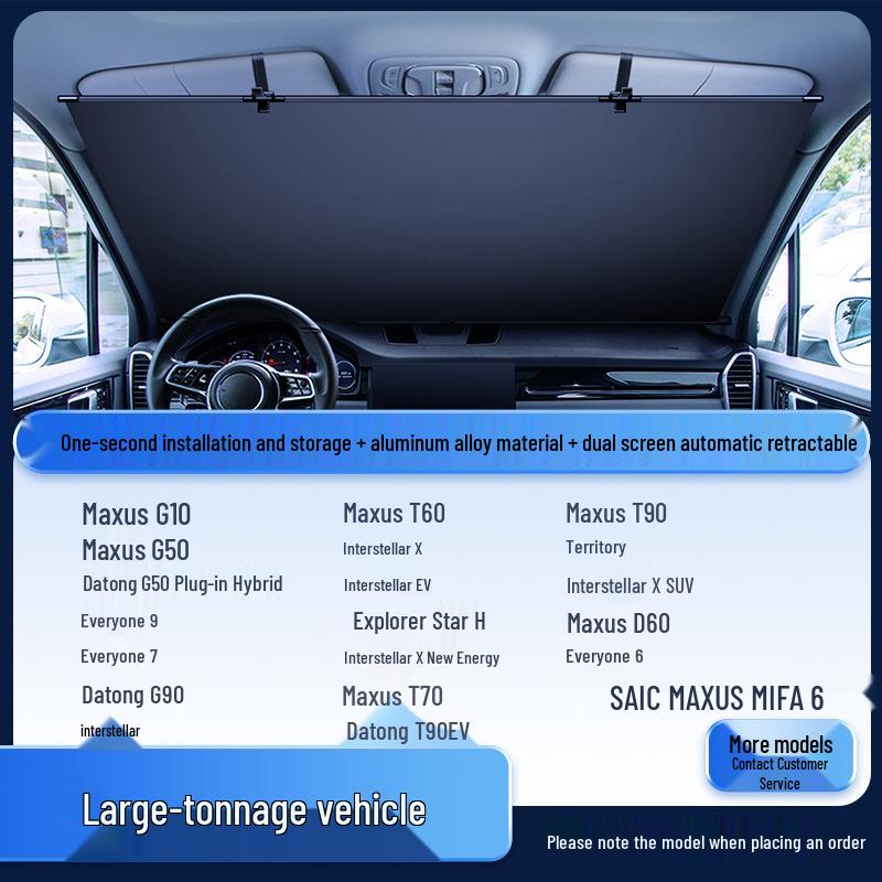 Car Windshield Sunshade - Heat Insulation & Light Blocking for Summer