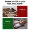 New Fashion Business Wallet Leather Car Logo Card Holder Men Coin Purse For Opel ADAM ASTRA J K CORSA E INSIGNIA MOKKA VIVA
