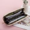 Long wallet female student cartoon fresh new large capacity mobile phone wallet zipper card bag clutch bag storage bag