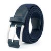 Leather Weave Belt Men Adjustable Braided Waist Belt Fashion Nylon Woven Belts  Male