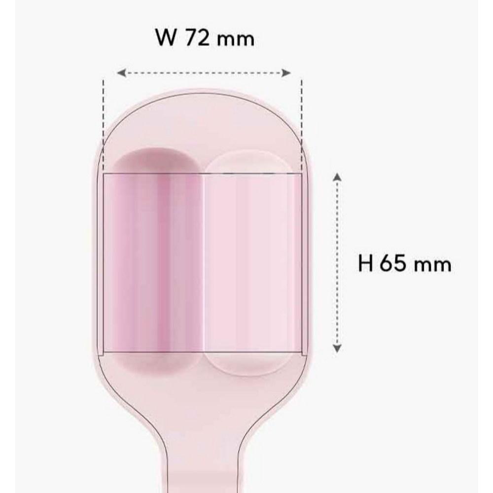 Glow Fit 38mm Waver Hair Iron – Ivory Mood / Powder Pink (Color Selection)