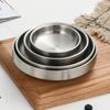 Multipurpose Stainless Steel Plate Small Dishware For Condiments Snacks And Korean Side Dishes For Home Commercial Use