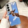 Giraffe Animal Pattern Plating Phone Case For Samsung A17 A07 A37 A57 A16 A56 A15 A55 A14 A54 A13 A53 A26 A36 A25 A35 A24 A34 A2