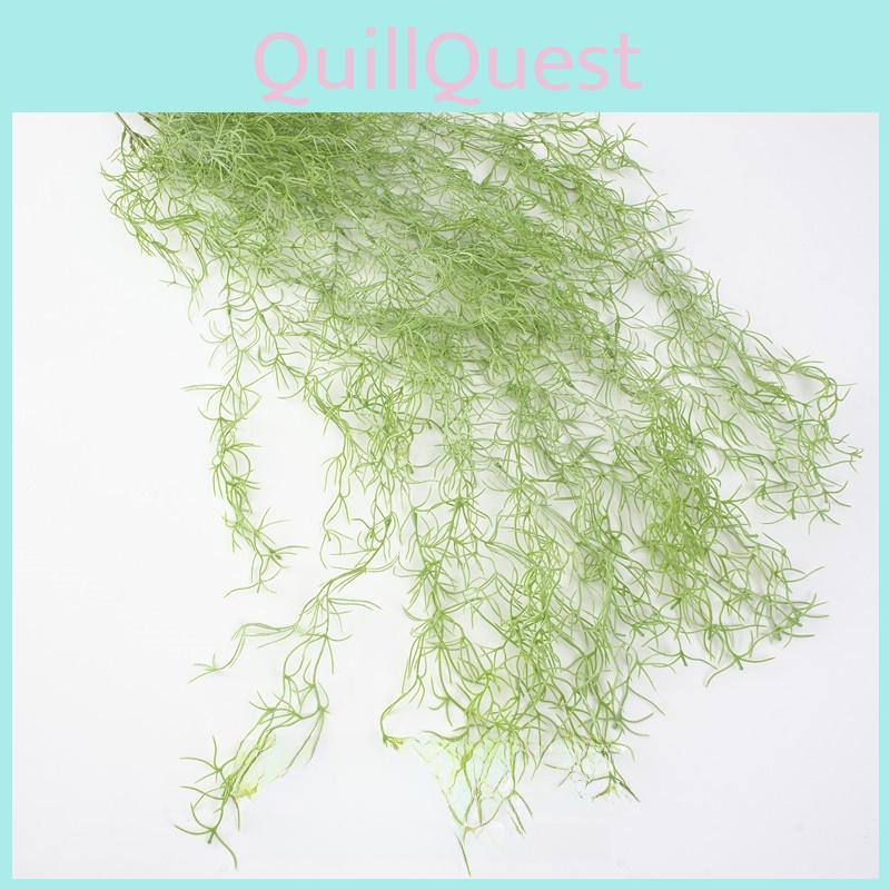 Synthetic Green Leaf Wall Decoration With Silk Material For Bedroom Living Room