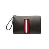 Men's Striped Clutch Bag