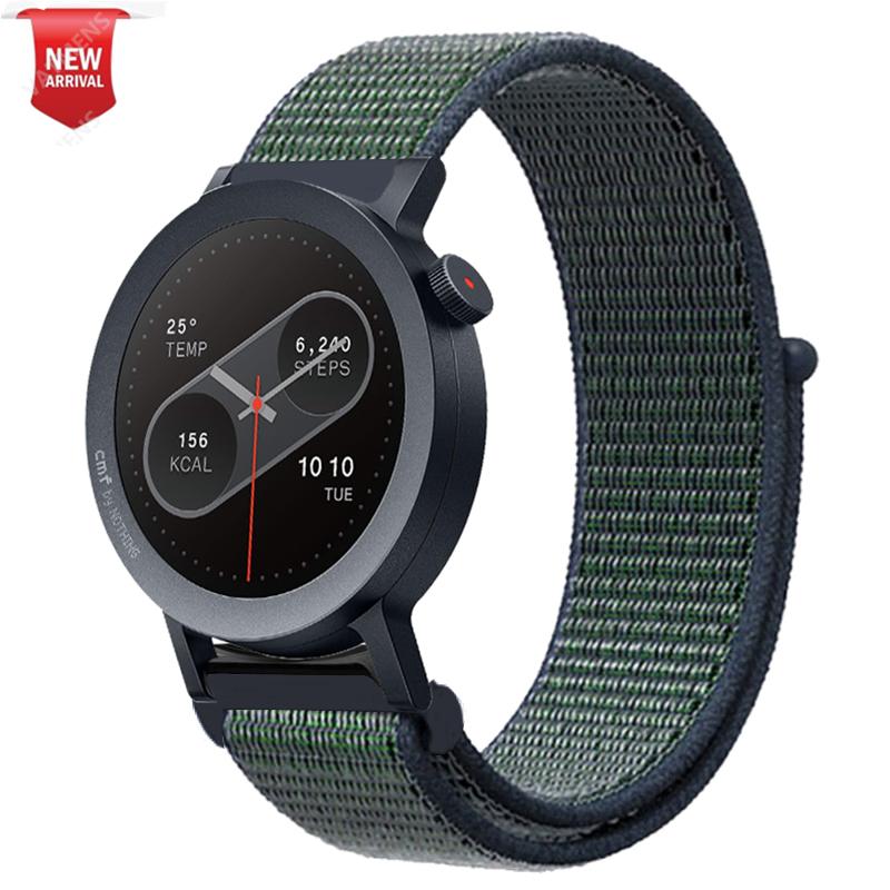 Řemínek pro chytré hodinky CMF Watch Pro 2 Náhradní náramek Nylonový sportovní smyčkový řemínek Correa pro CMF Watch Pro 2