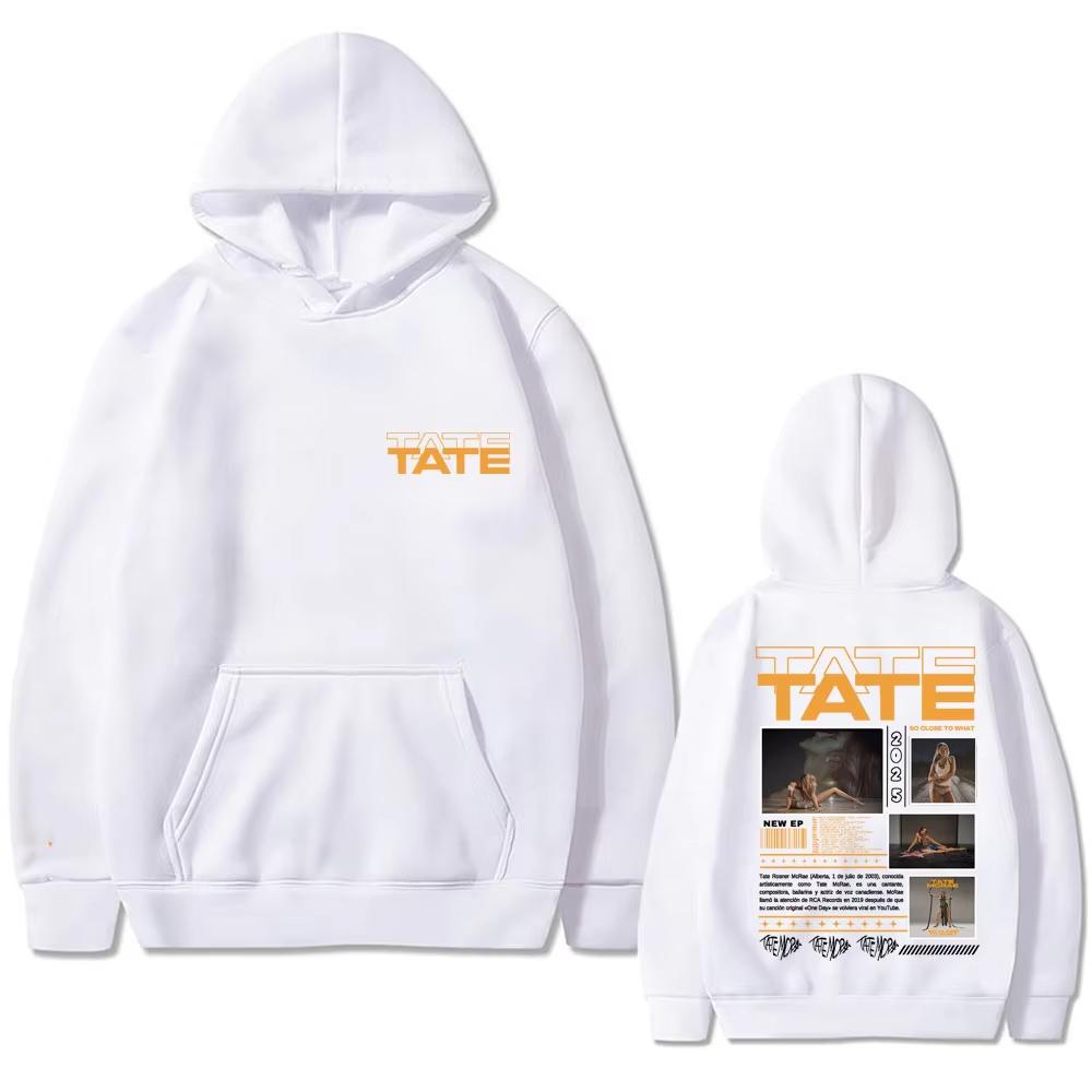 Tate McRae Music Album Hoodie, So Close To What Miss Possessive 2025 World Tour Sweatshirt, Unisex Fashion Casual Pullover