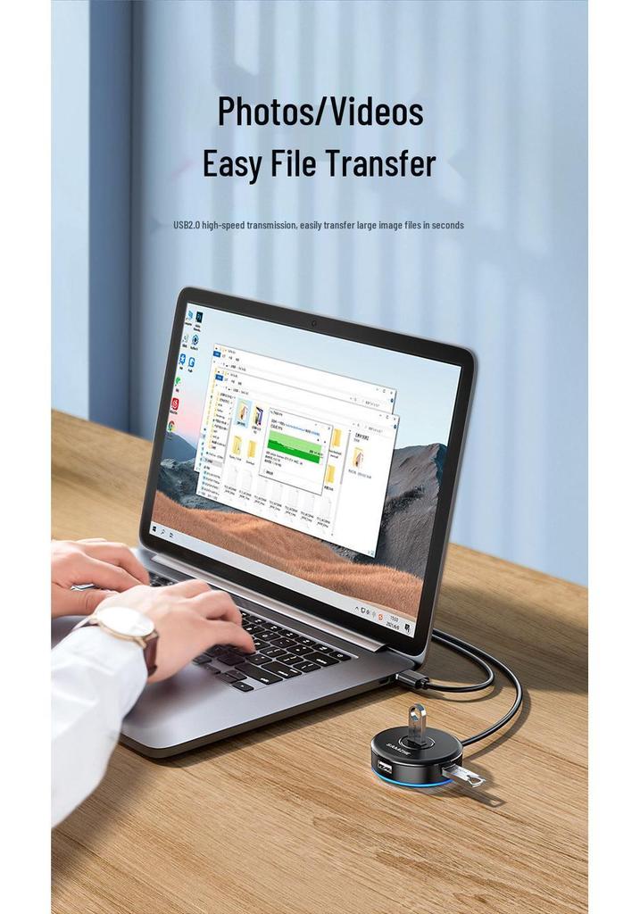 Shan Ze USB 3.0 Hub Docking Station Extension Cable