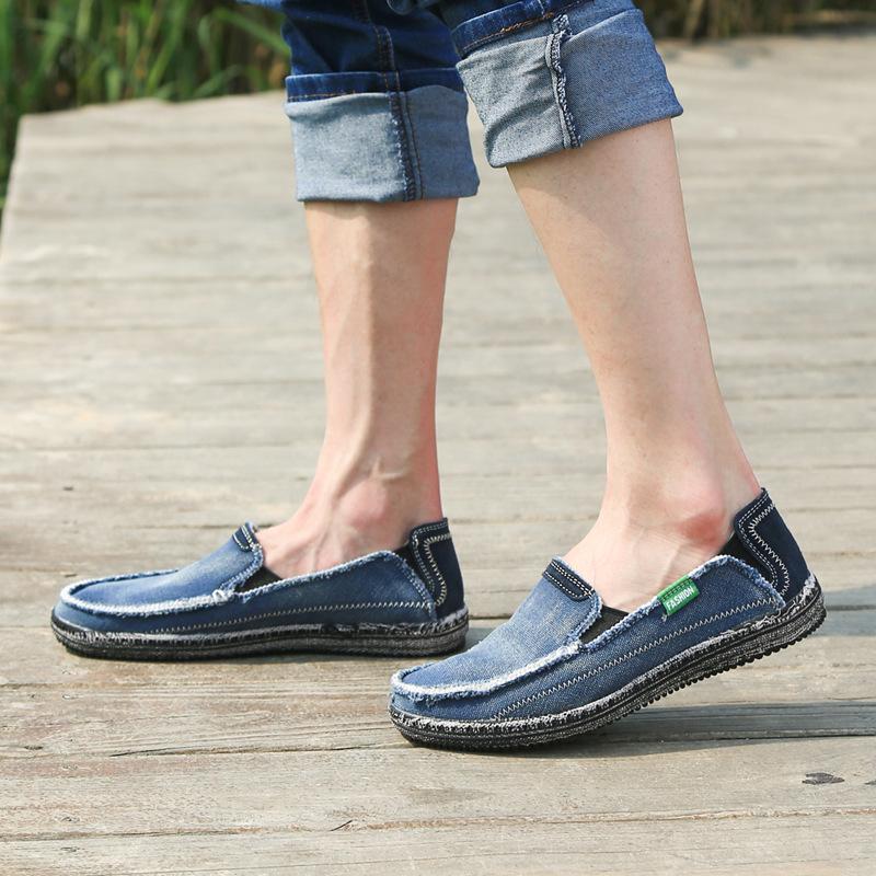 New Cloth Shoes Casual Rubber Sole Outdoor Canvas Shoes Black Beanie Shoes