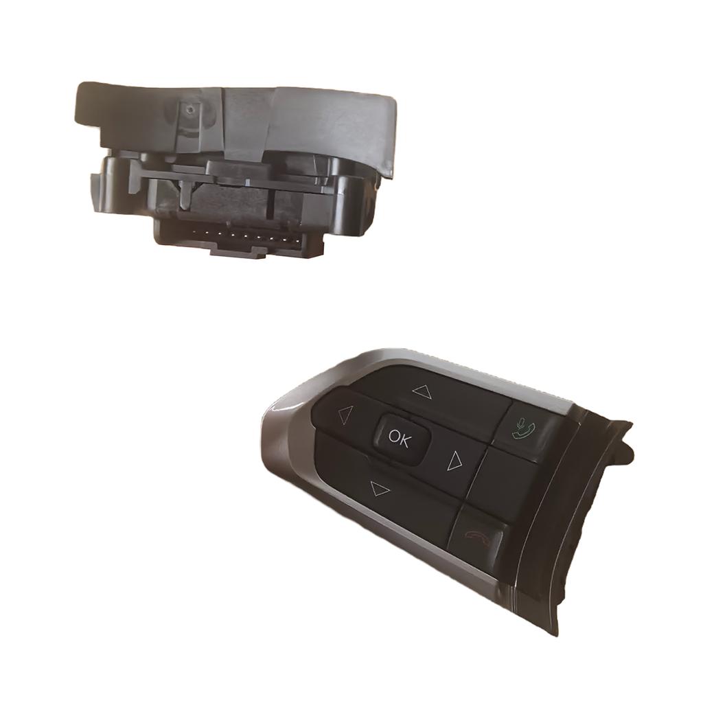 Car steering wheel quick control switch cruise button music bluetooth RES hands-free switch for Jeep Compass Cherokee Commander