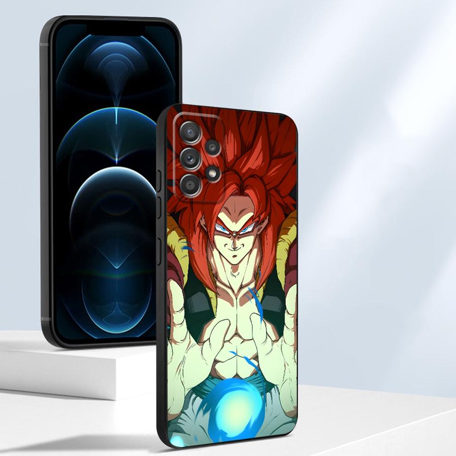 Dragon Ball Vegeta Art Case for Samsung Galaxy A32 A22 A52 A24 A55 A25 A71 A26 A72 A36 A41 A35 A51 A73 A23 A53 Black Soft Phone