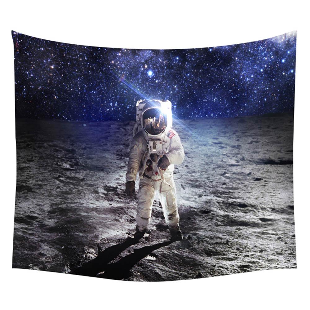 Galaxy Tapestry Space  Wall Decoration Fabric Cosmic Star  Polyester Home