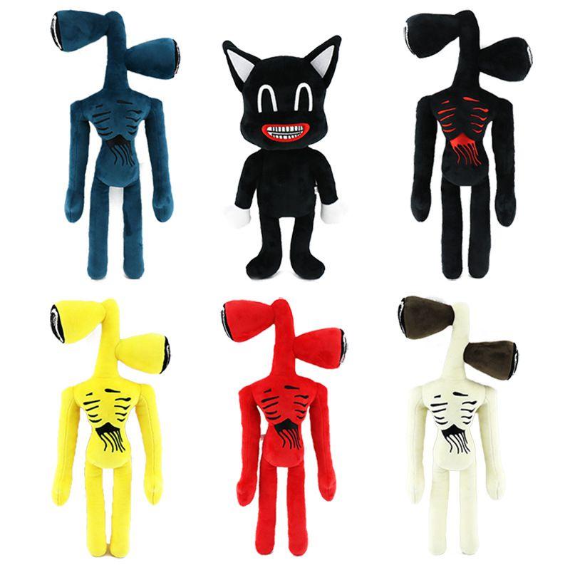 Peluche Coccole Siren Head Per Bambini e Adulti 40 cm Morbida Bambola Horror