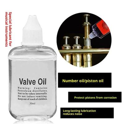 1 Stück Saxophon Instrumente Klappenschmieröl Teile Zug 30ml Ventilschmieröl für Saxophon Klarinette Trompete Horn Messinginstrumente