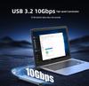 Rongshenghui M.2 SSD Enclosure USB-C to NVME/NGFF Dual Protocol External Drive Case