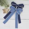 New Denim Ribbon Bow Hair Clips - Versatile & Sweet Accessories for Princess Styles