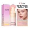 Xiaomi Color Changing Foundation 4 In 1 Moisturizing SPF 30+ Hydrating Color Longwearing Waterproof Travel Coverage Makeup Base