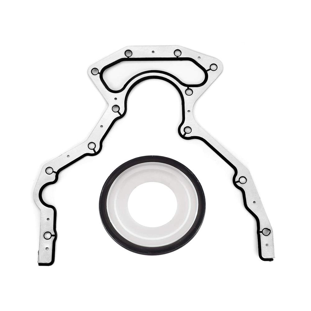 Rear Main Crankshaft Seal Cover Gasket Kit for Cadillac Buick GMC Escalade CTS