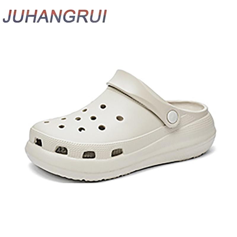 Womens Home Slippers Men's Sandals Summer Garden Clogs Shoes Man Beach Slipper Outdoor Waterproof Soft Slides Casual Anti Slip