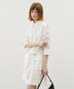 City Breeze Utility Belted Dress_White