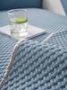 Mat, Blanket, Cover For Sofa Sofa 90X240 Cm, Navy Blue, Heart Pattern