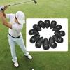 12x Golf Iron Covers PU Training Equipment Wrap for Storage Play Travel