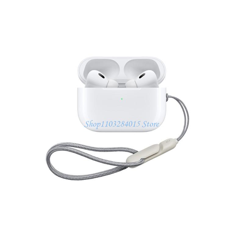 R6FF Bluetooth-compatible Headphones Cover Anti-Drop Rope Lanyard for Pro 2